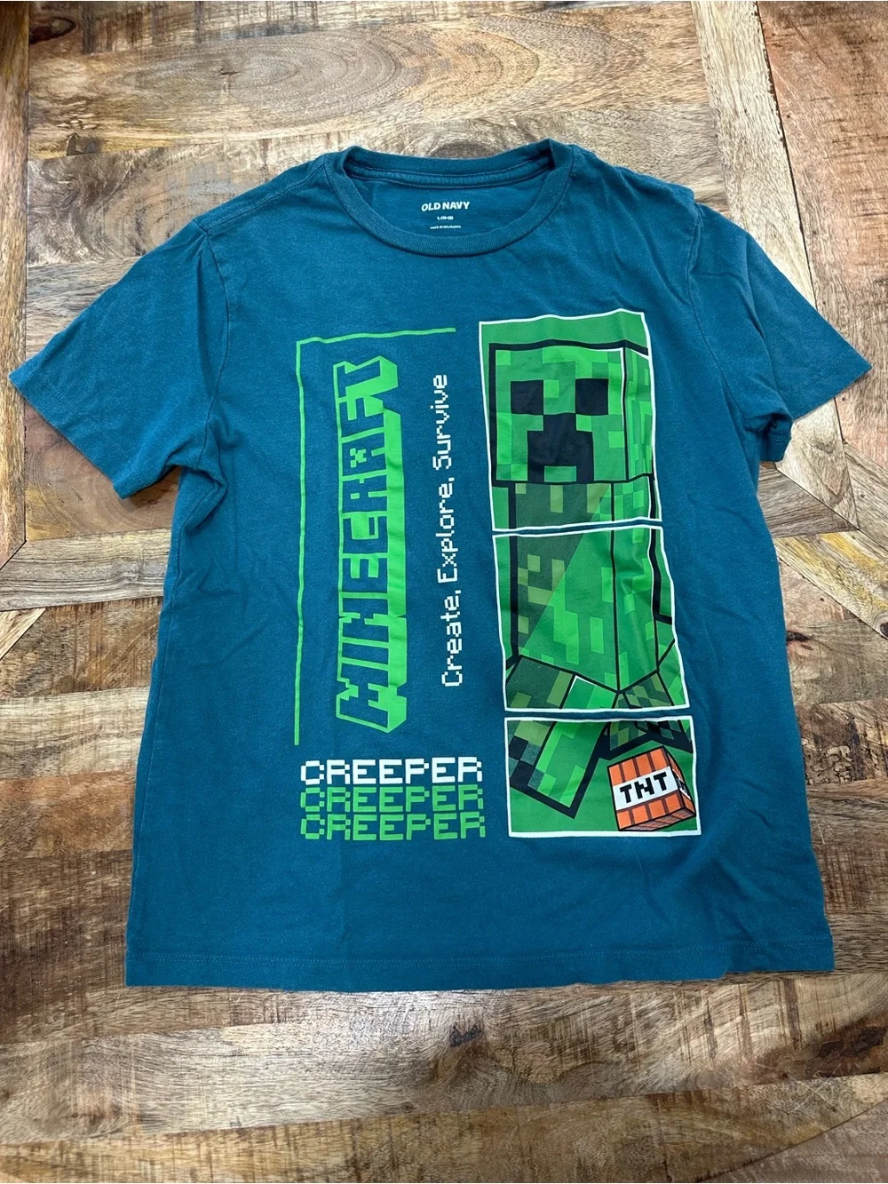 Old Navy Boys' Minecraft Graphic Tee Bundle